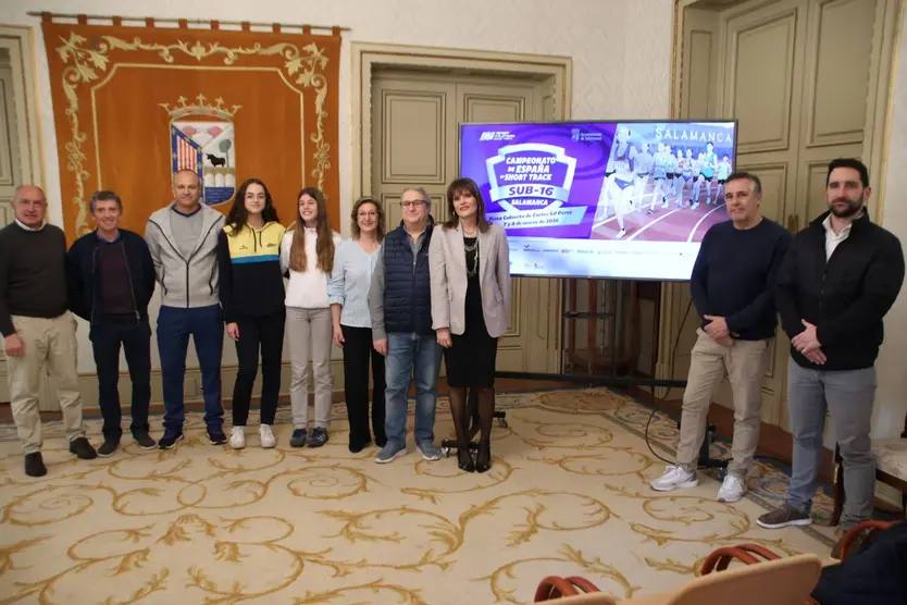 Presentación del Campeonato de España de Short Track Sub-16