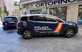 Policía Nacional en una foto de archivo en Salamanca