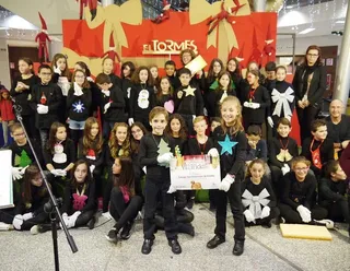 Premios del certamen escolar de villancicos