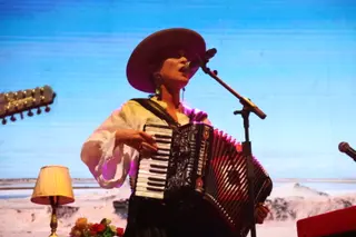 Concierto de Julieta Venegas. 