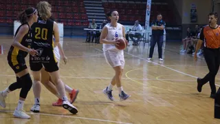 Silvia Domínguez, en el amistoso ante Jairis | FOTO CB AVENIDA
