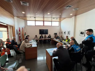 Reunión de la Junta de Seguridad Local en Villamayor
