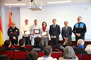Homenaje a personal jubilado del Servicio de Prevención, Extinción de Incendios y Salvamento