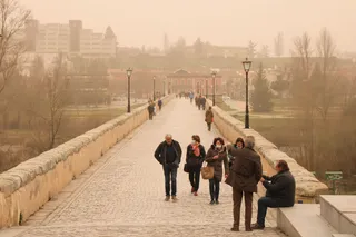 Calima en Salamanca