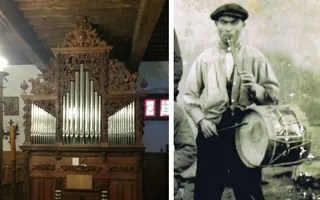 Concierto de órgano con gaita y tamboril en San Felices de los Gallegos