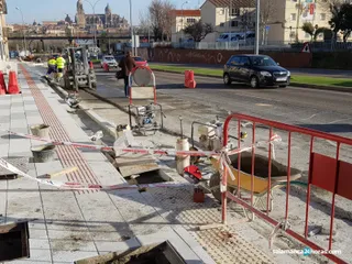 Cortes de tráfico acera obras sur carretera de béjar saavedra y fajardo (12)