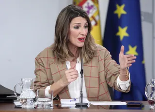 La ministra de Trabajo, Yolanda Díaz. | EP