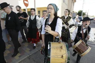 Doñinos de Salamanca: festival de tamborileros