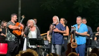 Luis Pastor durante una actuación 