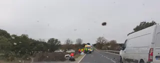 Accidente en Doñinos de Ledesma