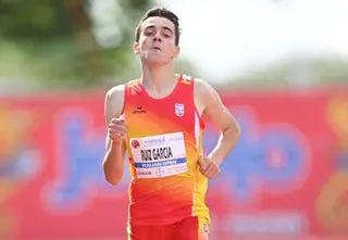 Atleta salmantino Diego Ruiz
