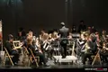 Una actuación de la banda de música de Villamayor. ARCHIVO 