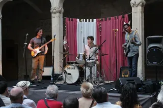 Doble sesión de conciertos en la Casa de las Conchas. Foto de archivo