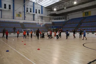 Entrenamiento del CB Tormes con Aviva