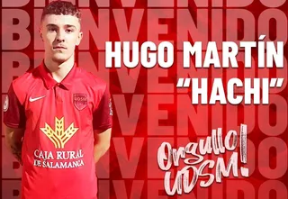 Hachi, nuevo jugador de la UD Santa Marta | FOTO UD SANTA MARTA