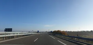 Autovía a la altura de Robliza de Cojos (Salamanca)