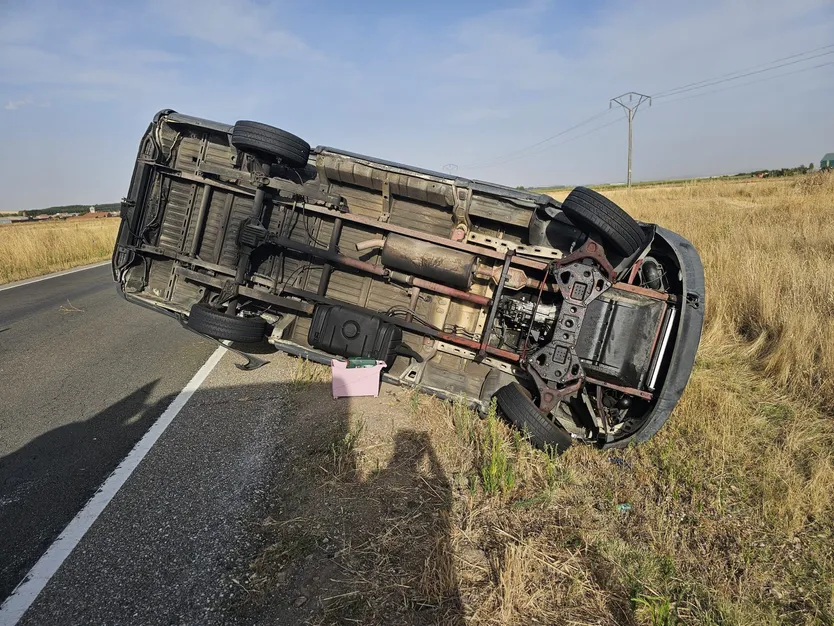 Accidente en la Nava de Sotrobal 1