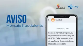La Junta alerta de un nuevo fraude que suplanta a Sacyl por SMS - Sacyl