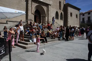 Minuto de silencio por el asesinato machista en Bejar