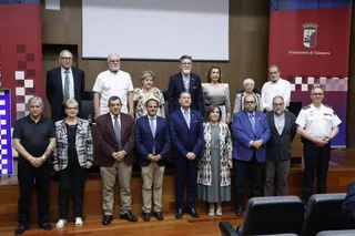 Actos de la Asociación Cultural San Juan de Sahagún de Jubilados y Pensionistas de la Policía Local de Salamanca