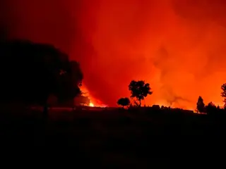 Incendio Forestal. Base Aérea del Maíllo, viernes 15 de julio de 2022- S24H