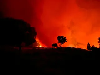 Incendio Forestal. Base Aérea del Maíllo, viernes 15 de julio de 2022- S24H
