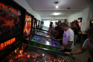 Campeonato de pinball.