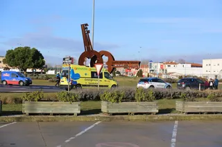 Iamgen de archivo. Accidente en la Rotonda de las llaves