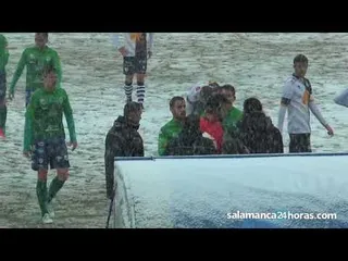 Resumen Unionistas CF 0-0 Atlético Astroga (suspendido por la nieve)