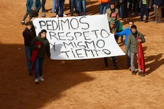 Los maletillas piden “respeto” en Ciudad Rodrigo | Mateo G.J.