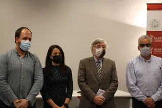 Conferencia comunicación y pandemia con Verónica Sánchez Romero, Diego Matos, Félix Valero y Román Álvarez (2)