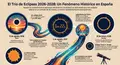 Trío de Eclipses 2026-2028 | Educacyl