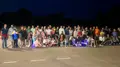 La tradicional marcha nocturna de Aldeatejada reúne a 150 personas dentro de su Semana Cultural
