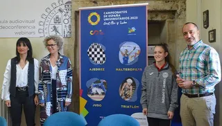 Campeonatos de España de Deporte Universitario de halterofilia, ajedrez, judo y triatlón. USAL