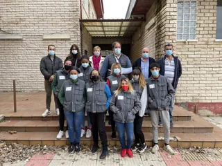 Inauguración Escuela Taller albañilería.