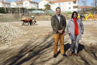 En marcha la primera fase de las obras de la zona deportiva que une Valdelagua, Atika y Aldebarán