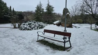 La nieve anega carreteras y tiñe de blanco Salamanca capital y provincia: imágenes de la nevada de este 28 de enero | Salamanca24horas