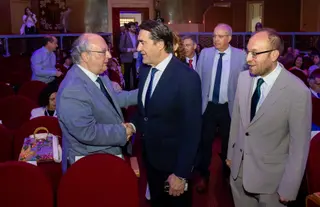 El consejero de Medio Ambiente, Vivienda y Ordenación del Territorio, Juan Carlos Suárez-Quiñones, inaugura el II Congreso de Sostenibilidad demográfica y territorial de Castilla y León. Vicente / ICAL