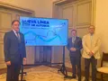 Presentación de la nueva línea de autobús. 