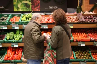 Supermercado. Foto de archivo