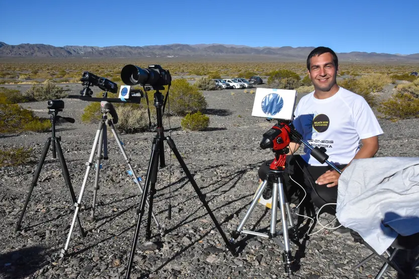 Óscar Martín Mesonero, Astrónomo Salmantino