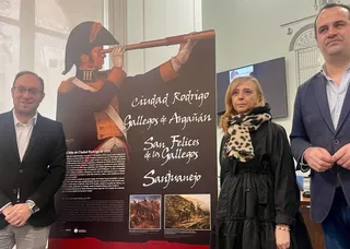 Marcos Iglesias, María Antonia Redero y David Mingo presentan la ruta del Sitito de Ciudad Rodrigo