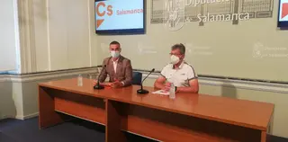 Rueda prensa Jesús de San Antonio y Manuel Hernández