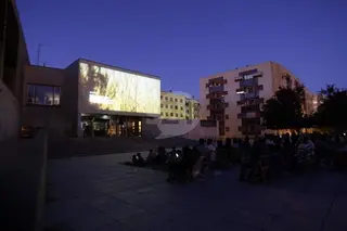 Cine al aire libre Torrente Ballester. 
