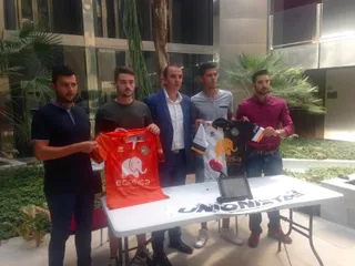 Kevin Alonso y Juampa reconocen sus ganas de ganarse los minutos en Unionistas