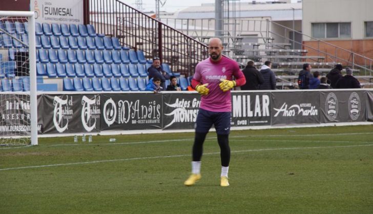 Prórroga del partido de Copa del Rey entre Unionistas y el Villarreal