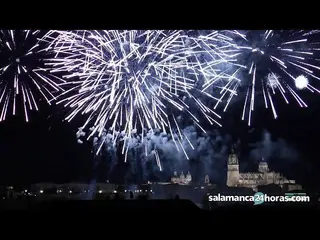 Fuegos artificiales San Juan de Sahagún 2018