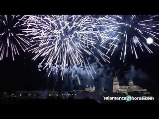 Fuegos artificiales San Juan de Sahagún 2018