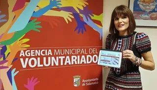 Almudena Parres, concejala de Voluntariado del Ayuntamiento de Salamanca