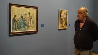 Exposición de pintura Zacarías González, centenario de su nacimiento en San Eloy (23)